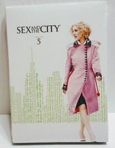 Sex and the City - The Complete Fifth Season 5 (DVD, 2010, 2 Disc Set) New - $10.00
