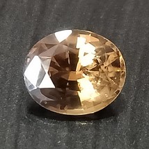 Cognac Shade Zircon, Natural Zircon, Zircon, 1.38 Cts., Zircon Oval, Sri Lanka Z - £120.55 GBP