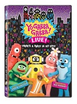 Yo Gabba Gabba Theres A Party In My City Live Concert - Video Vid NTSC Region 1 - $11.64