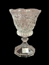 Evita Lead Crystal Vase 6 1/4&quot; Tall 24% Bleikristall Made in Germany - $29.70