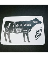 Beef Cuts Cow 21.5&quot; x 15&quot; Canvas Poster - $23.02