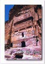 Postcard Petra Jordan The Silk Tomb - $2.87
