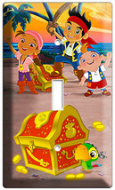 New Jake And Neverland Pirates Single Light Switch Wall Plate Children&#39;s Bedroom - £7.10 GBP