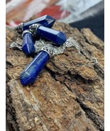 Lapis Lazuli Natural Pendant Healing blue Stone - €8,62 EUR