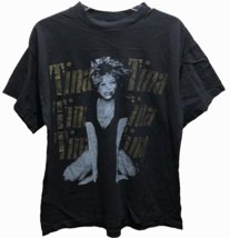 Tina Turner Wildest Dreams Tour Vintage 1997 Big Bear 2-Sided Black T-Sh... - $193.05