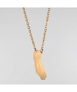 CALIFORNIA STATE CHARM NECKLACE 1&quot; Tiny Pendant Jewelry Small Map Gold S... - €6,97 EUR
