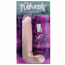 Naturals 8in. Dong W/Balls (Flesh) - £38.89 GBP