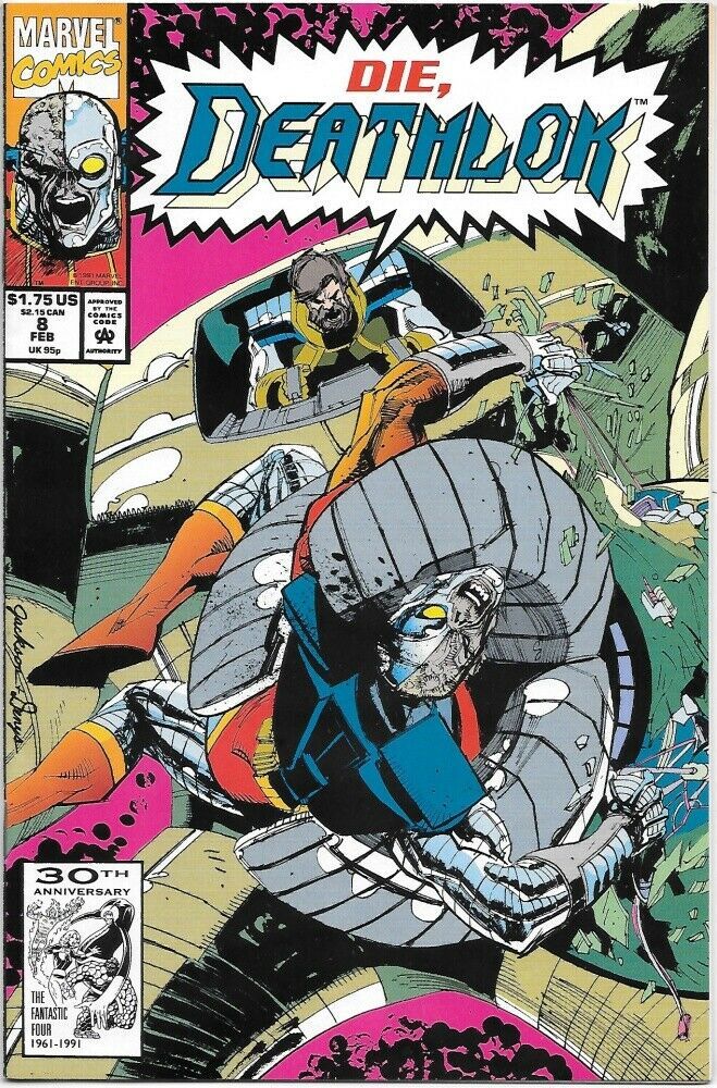Primary image for Deathlok Comic Book #8 Marvel Comics 1992 NEW UNREAD NEAR MINT