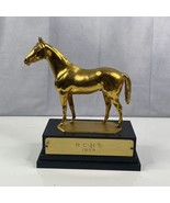 Vintage Horse Statue Trophy 1959 12.5&quot; Tall (Base 10&quot; Wide by 5.5&quot; Depth) - $883.46