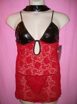 Naughty and Nice Lingerie Famous Maker Ella Plus Size Chemise, Blindfold... - £24.50 GBP