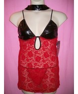 Naughty and Nice Lingerie Famous Maker Ella Plus Size Chemise, Blindfold... - $42.52 CAD