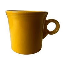 Fiestaware Fiesta Ware Homer Laughlin Coffee Mugs O Ring Handle Yellow EUC - £7.90 GBP