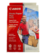 Canon 120 Sheets Photo Paper Plus Glossy New In Box SEALED NOS - $4.90