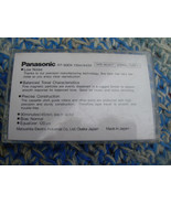 Vintage Panasonic Cassette Tape RT  90 EN - $12.21 CAD