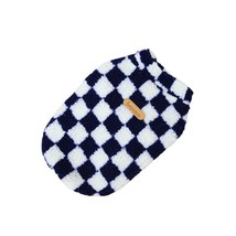 Soft Fleece Pet Dog Clothes Plaid Coat For Small Dogs Chihuahua Warm Dog Vest Sh - £50.42 GBP