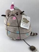 GUND Pusheen Holiday Plush - Light Up LED Stuffed Animal Cat, Christmas - $36.35