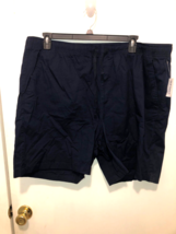 NWT Old Navy Mens XXL Pull-On Chino Jogger Shorts Navy Blue 7&quot; Inseam - $8.90