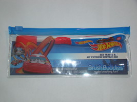 Hot Wheels - Brush Buddies - ECO TRAVEL KIT - Toothbrush (New) - £6.24 GBP