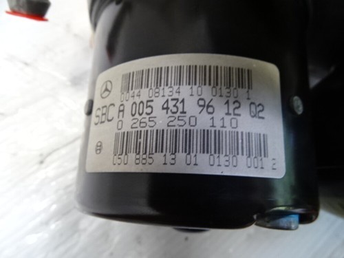 04 Mercedes R230 SL55 ABS pump, anti lock brake SBC, 0054319612 Item image 4