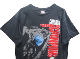 VTG Nike Michael Jordan Gray Tag Chicago Bulls World Champions T Shirt M... - $213.70