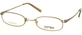 Neu Tmx Von Timex CURL Br Matt Brown Brille Metall Rahmen 44-18-130mm - $61.89