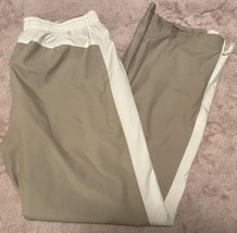 perry ellis america windbreaker Pants white/beige Large - £13.23 GBP