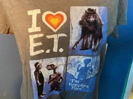 NWT Universal E.T. Extra-Terrestrial I&#39;m Keeping Him Drew Barrymore T-Shirt S - £24.20 GBP