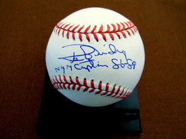 Ron Guidry 1986-88 New York Yankees Captain Signed Auto Oml Baseball Mab Beauty - £93.42 GBP