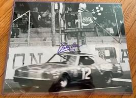 11x14 BOBBY ALLISON  HAND SIGNED AUTO BW PHOTO   - $79.19
