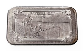 Barre D&#39;Art En Argent De 1 Oz De La Mère Lode - Fête Des Pères 1973 - $1,420.13 MXN