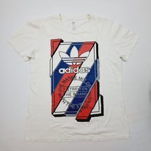 Adidas Men&#39;s T-Shirt Size Small White Cotton TF1 - $7.42