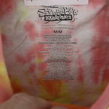 Nickelodeon Sweater Women M Pink Tie Dye Spongebob Squarepants Long Sleeve - £12.44 GBP