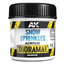 AK Interactive Acrylic Diorama 100mL - Snow Sprinkles - £24.26 GBP