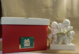 SnowBabies Dept 56 The Gift Of Christmas 2001 Sing A Song Figurine 56.69176   - $37.64