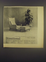1956 Directional Furniture by Paul McCobb Advertisement - £14.61 GBP
