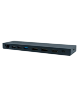 VisionTek VT2000 USB C Display Docking Station Dual 4K HDMI DisplayPort Hub - $41.77 CAD
