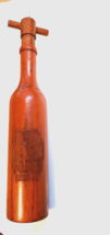 Wood Pepper Mill 13 Coins Restaurant 14&quot; Tall Vintage 2000 - £29.88 GBP