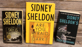 Sidney Sheldon Lot of 3 Books-Sky is Falling, Chasing Tomorrow, Sky is Falling - £13.38 GBP