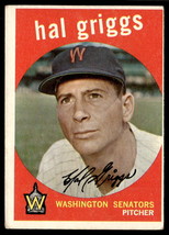 1959 Topps #434 Hal Griggs VGEX-B111R4 - £15.53 GBP