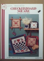 Lasting Impressions Checkerboard Square Counted Cross Stitch Craft Book ... - $3.71
