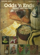 Odds &#39;n Ends to Knit and Crochet (Leisure Arts, Leaflet 99) [Pamphlet] L... - $3.95