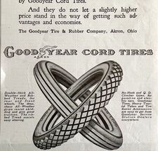 1916 Goodyear Cord Ties Bicycle Tire #1 Advertisement Akron Ohio DWMYC3 - €8,64 EUR