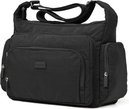 Crossbody Handbags for Women with Anti theft Casual Multi Pocket Shoulder Bag Tr - £39.30 GBP