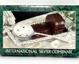 International Silver Company Cranberry Relish Tray with Pierced Spoon NEW - $23.74