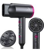 ANNE BETTY Ionic Hair Dryer With Diffuser, Powerful 1800W Blow Dryer For... - $31.07 CAD