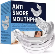 Dejar de roncar Protector de apnea del sueño con boquilla Bandeja anti r... - $14.99