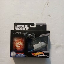 Hot Wheels Star Wars Commemorative Series Darth Vader&#39;s Tie Fighter Starship Toy - £15.65 GBP