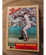 Authenticity Guarantee 
1987 Topps - Record Breaker #1 Roger Clemens - £251.05 GBP