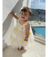 Baby tulle dress, Tulle dress toddler, Flower Girl Dress , Yellow tulle ... - £27.64 GBP