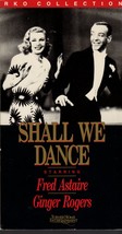 Shall We Dance - Fred Astaire &amp; Ginger Rogers (VHS Video) - £4.52 GBP